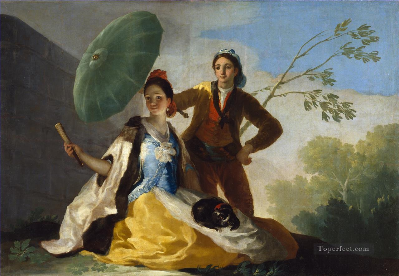 El Parasol Francisco de Goya Pintura al óleo
